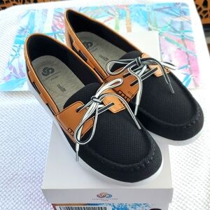 Cloudsteppers By CLARKS Jocolin Vista Boat Shoes Slip On Women's 12M